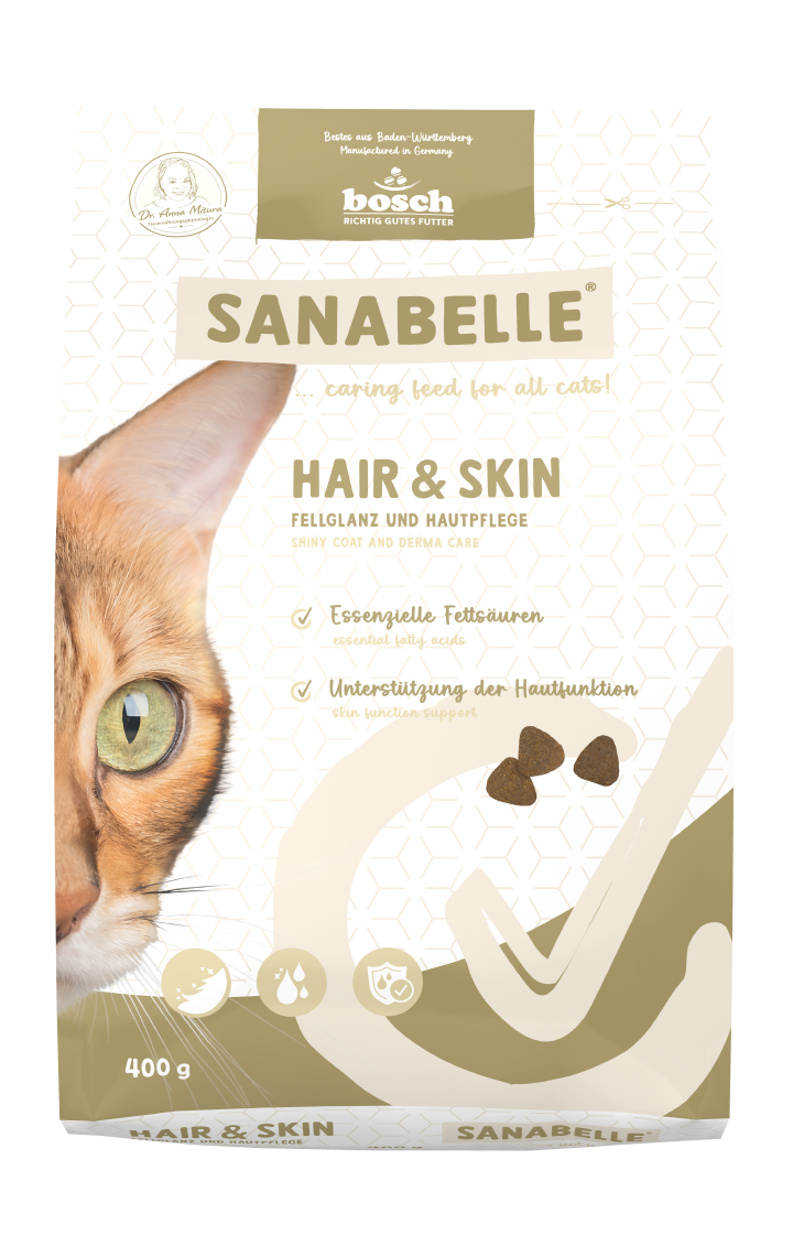 Sanabelle Katzen-Trockenfutter Hair & Skin